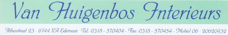 Profielfoto van Van Huigenbos Interieurs