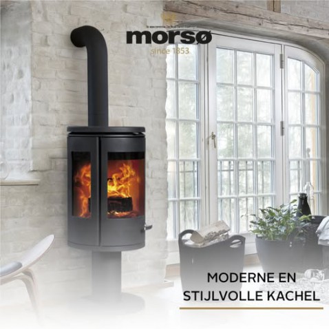 Foto : De comfortabele Morsø 7948: warmte en stijl in één kachel