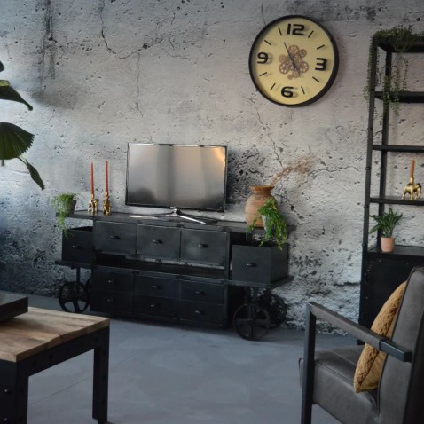 Foto : Industriële meubels: geef jouw interieur een karaktervolle make-over!