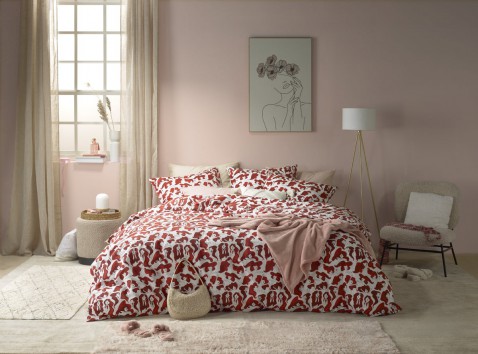 Foto : Snelle, kleurrijke make-over van je slaapkamer