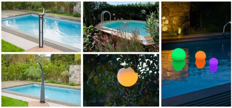 Foto : Luxe home resort – van buitendouche tot zwembad