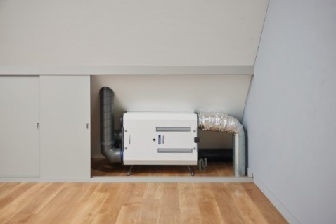 Foto : Ontdek ruimtebesparende binnenklimaatoplossingen voor bestaande bouw