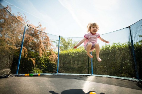 Foto : Het belang van een trampoline rand en hoe deze te vervangen