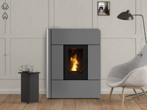 Foto : MCZ PELLETKACHELS - slimme warmte voor elk huis