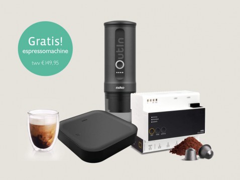 Foto : Niko’s “Espresso Nederland”-actie: slimme domotica en gratis espresso in één