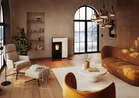 Foto : Eén kachel, warmte voor het hele huis: ontdek de nieuwe DOMO II