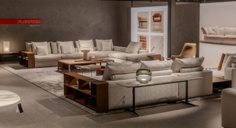 Foto : Rust in textuur – hoe Flexform natuurlijke materialen vertaalt naar tijdloze elegantie