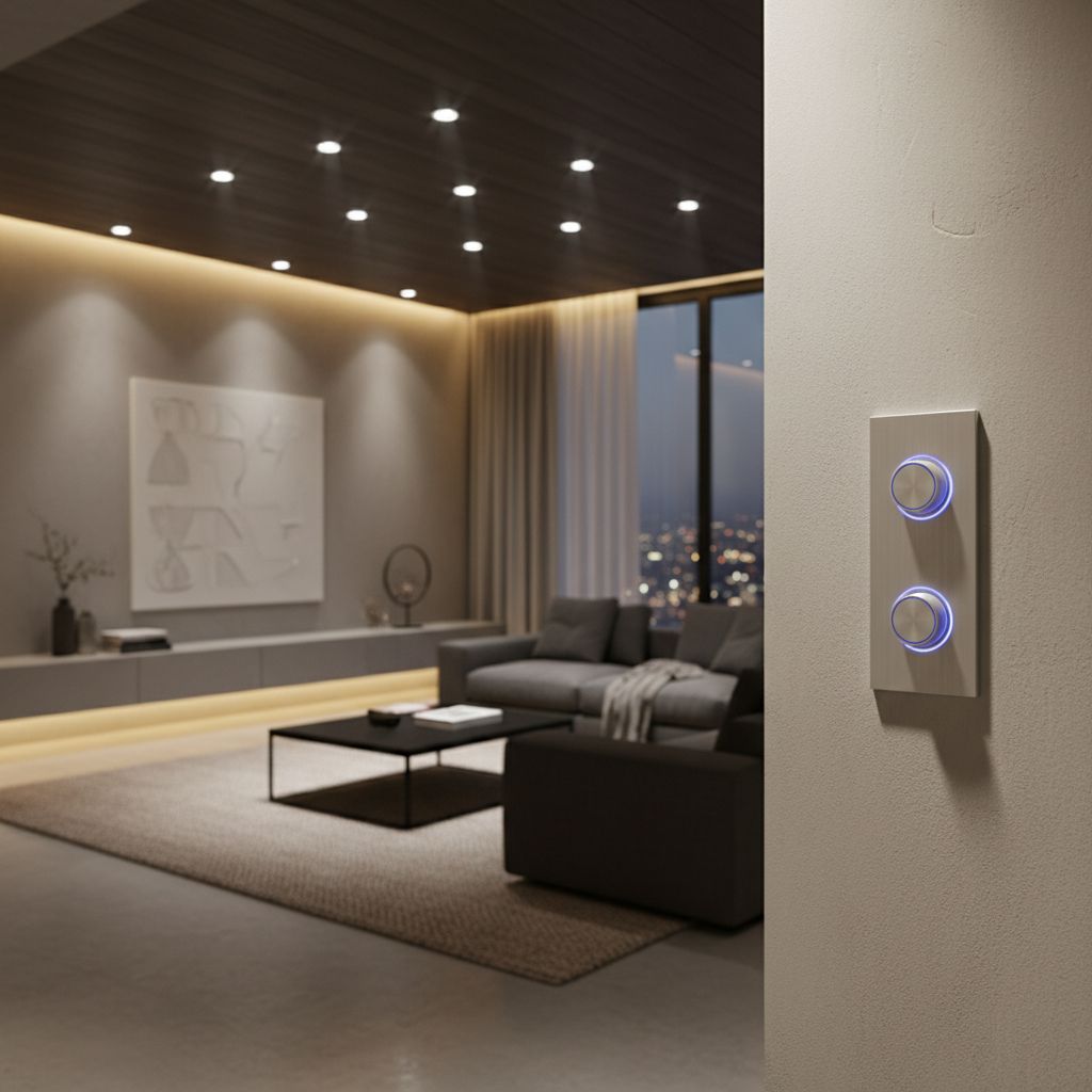 Foto: licht-dim-schakelaar-wonen