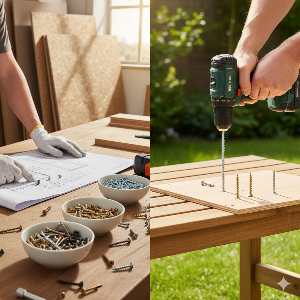 Foto: spaanplaat-schroeven-wonennl