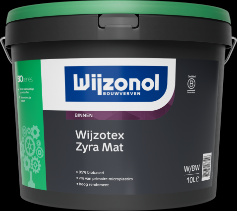 Foto : Nieuwe generatie Wijzonol muurverf: