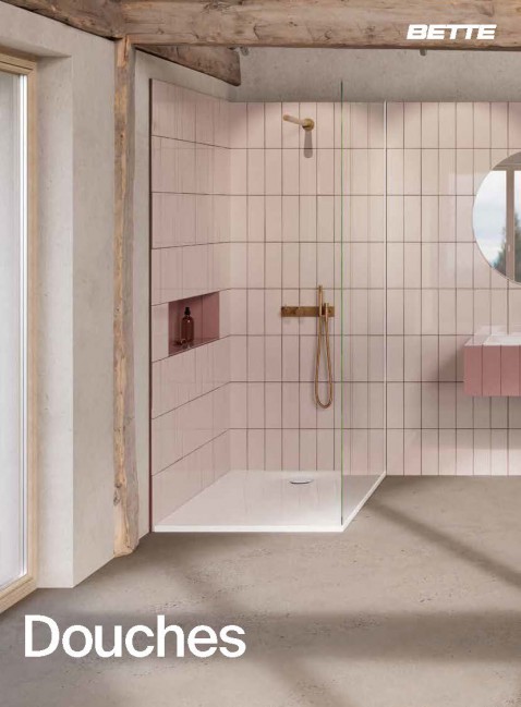 Foto : Nieuwe Bette-brochure over douches: duidelijk beslissen, veilig uitvoeren