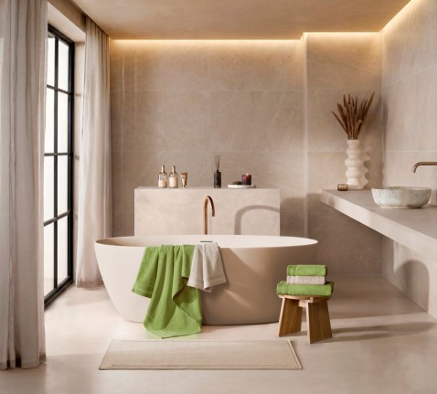 Foto : Stijlvolle luxe in de badkamer