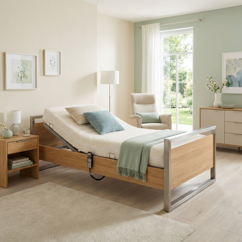 Foto : Hoog-laag seniorenbed en wanneer het echt nodig is?