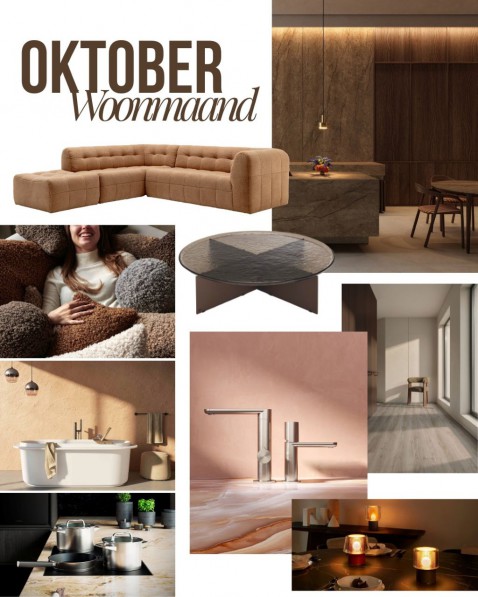 Foto : Oktober Woonmaand 2026: volop inspiratie voor een stijlvol interieur