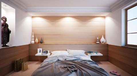 Foto : Een rustgevende slaapkamer voor een betere nachtrust