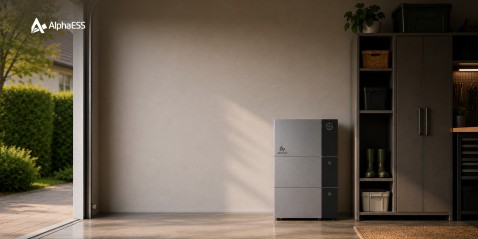 Foto : AlphaESS introduceert VitaPower 3600 AC: modulaire thuisbatterij met stekker