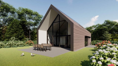 Foto : Biobased bouwen: duurzaam wonen met natuurlijke materialen