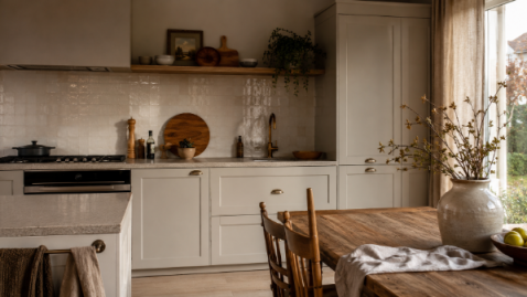 Foto : Landelijk wonen zonder ouderwetse uitstraling: zo ontwerp je een eigentijdse keuken