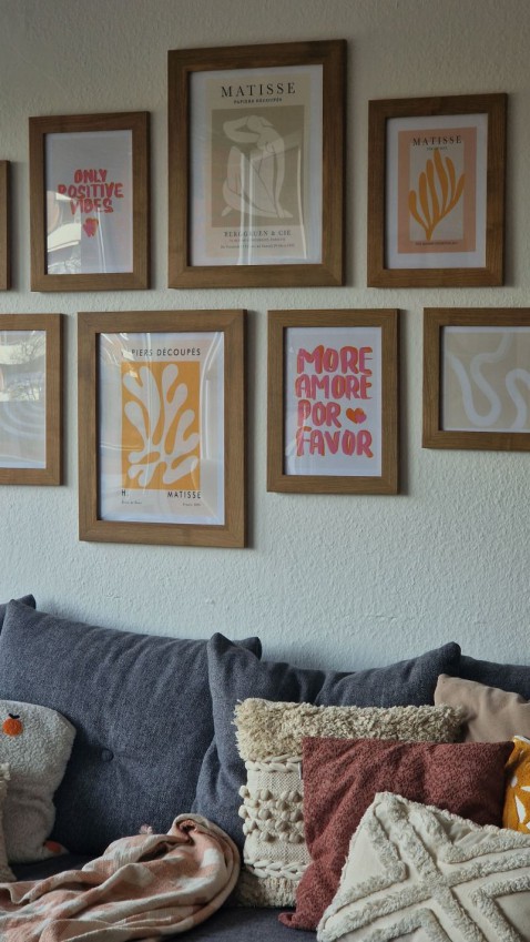 Foto : Waarom een wissellijst ideaal is om afwisseling aan je muurdecoratie te hebben