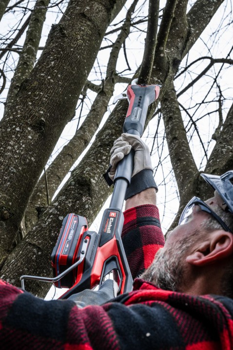 Foto : Einhell maakt snoeiwerk eenvoudiger