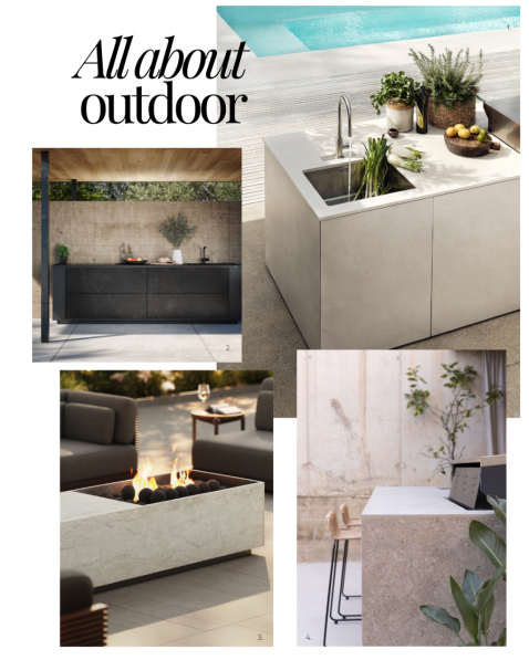 Foto : Dekton brengt architectuur en landschap samen in de buitenruimte