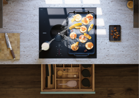 Foto : Veelzijdige grillplan voor vetvrij grillplezier