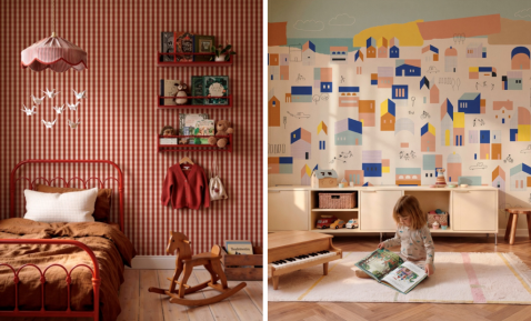 Foto : BB Kids van Coordonné: Speels kinderbehang met een stijlvolle twist