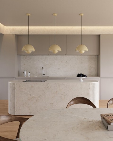 Foto : Dekton® Nomak, de schoonheid van sereniteit