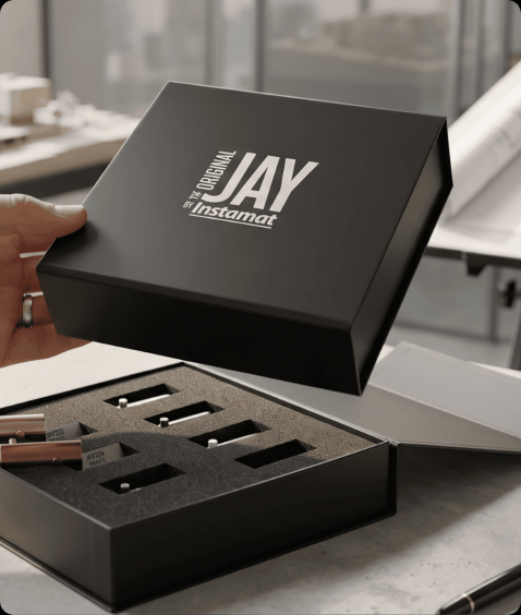 Foto : Ontdek alle JAY-kleuren in één luxe kleurenbox
