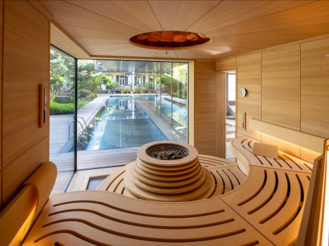 Foto : Privé wellnessoase tussen de wijngaarden