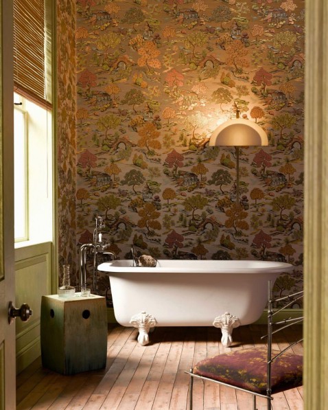 Foto : Onder de douche van rust: