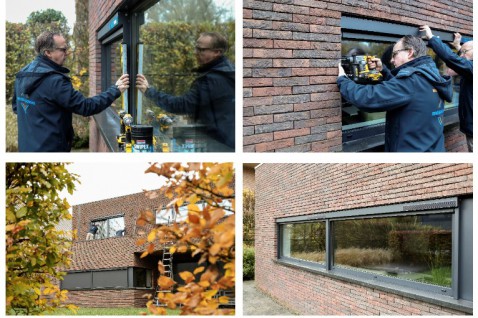 Foto : Woningupgrade met screens op zonne-energie