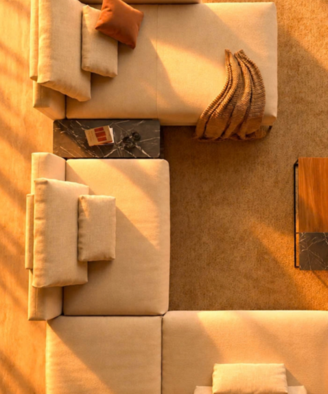 Foto : Golden Hour met Rolf Benz NUVOLA