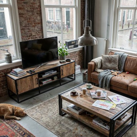 Foto : Is een tv-meubel in je woonkamer echt noodzakelijk?