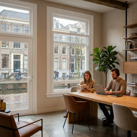 Foto : Voorzetramen als slimme oplossing voor isolatie zonder ingrijpende verbouwing