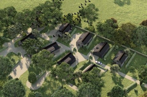 Foto : Vakantiepark op de Veluwe wordt duurzame woonwijk: