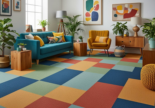 Foto: wonen-tapijttegel