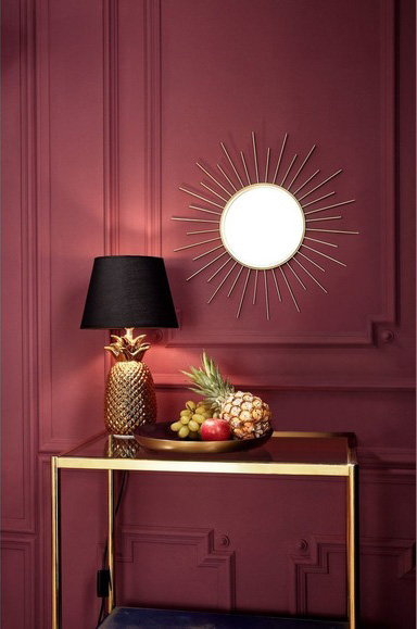 1-LIVARNO-Lidl-tafellamp-ananas-woonaccessoire-meubel-goud-fluweel-gold-velvet-3