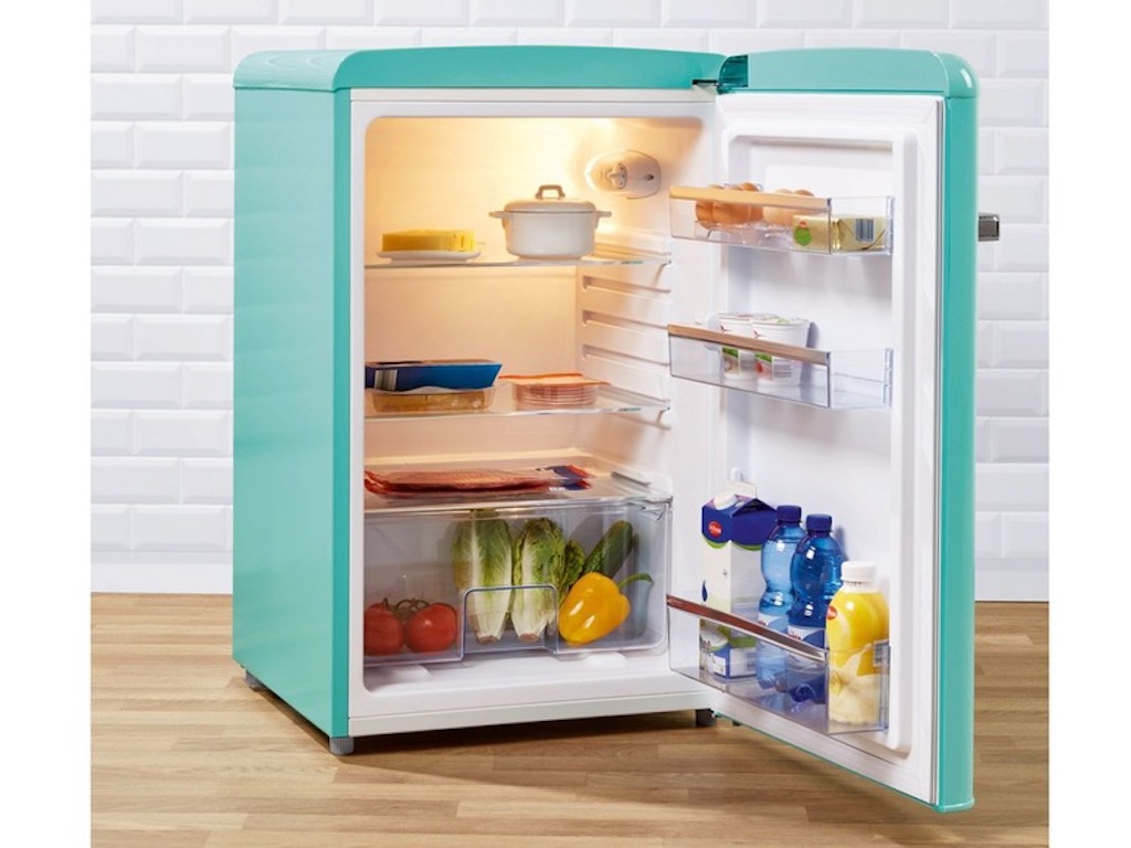 2-Lidl-koelkast-mint-retro-SilverCrest-pastels-keukenapparatuurs-koelkast