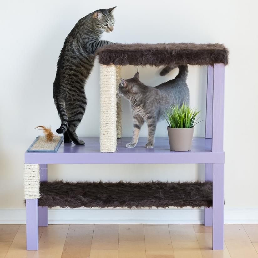 DIY-katten-huis-ikea-hack-krabpaal-bron-Brittany-Goldwyn