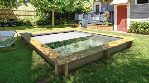 Foto : Dit is het perfecte stadszwembad voor de kleine tuin: de Urban Pool
