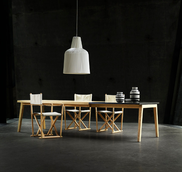 Hoewel tegenwoordig vaak de meeste aandacht uitgaat naar stoelen, biedt Carl Hansen & Søn ook een ruime keuze in salon- en eettafels van Hans J. Wegner en Strand+Hvass.