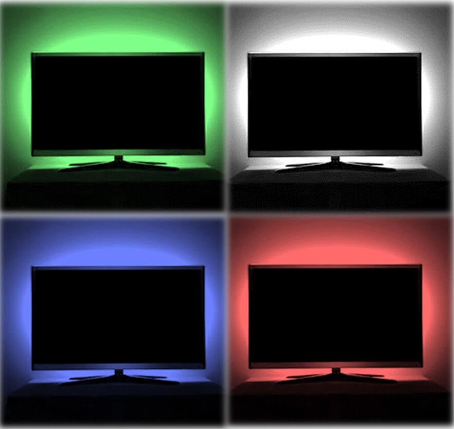 Foto: ledstrips-ledstripkoning-ledverlichting-televisie