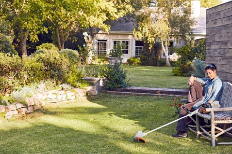Foto : Je tuin netjes bijhouden, is dubbel genieten