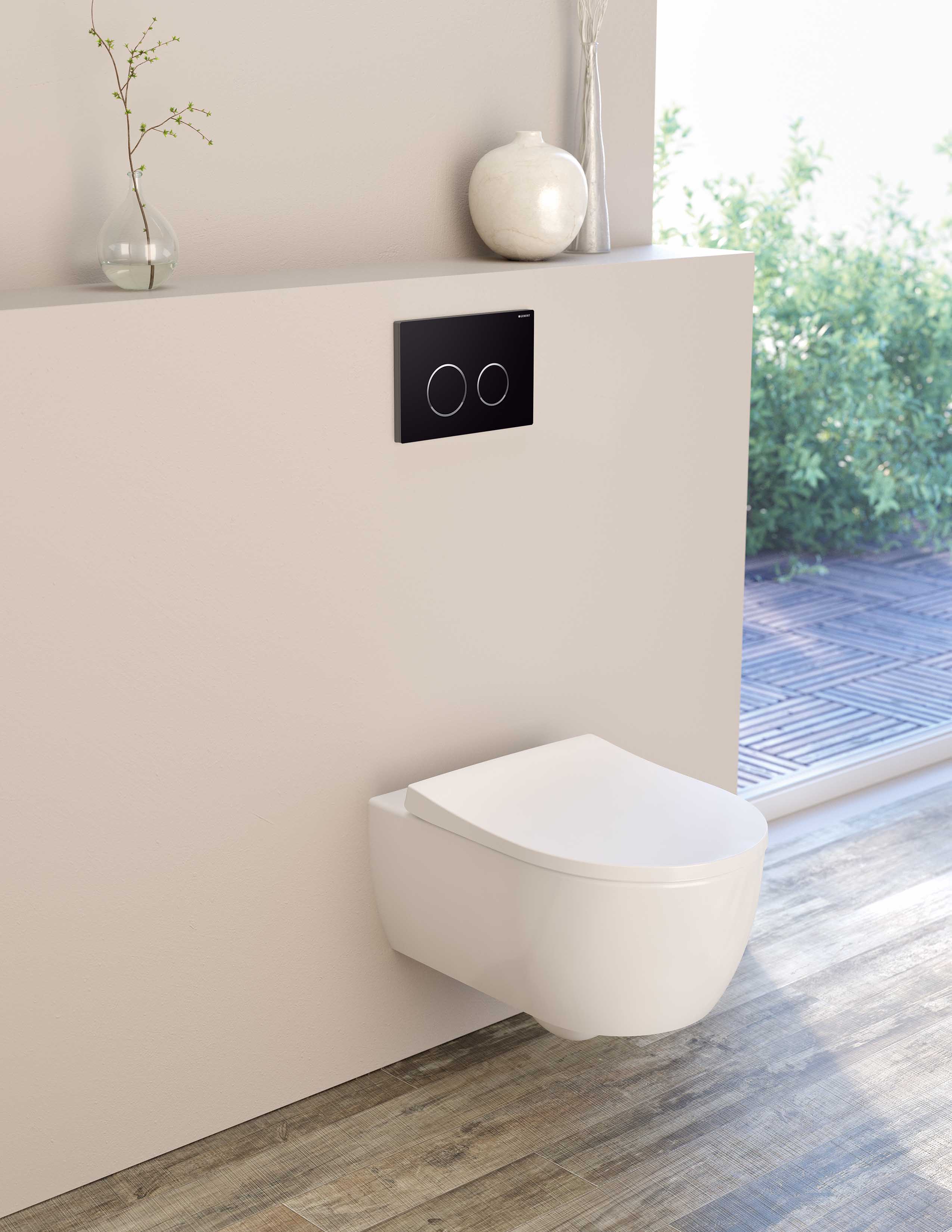 Foto: Duofix-concealed-cistern-Sigma20_black_with_iCon_WC_ceramic_closed