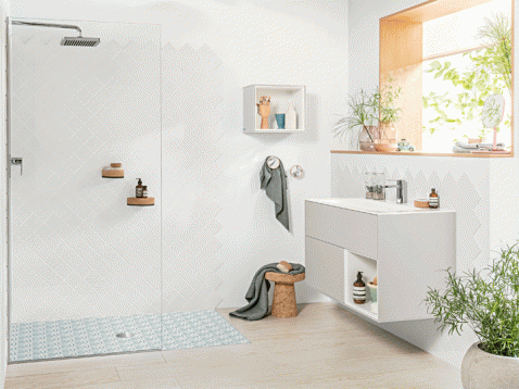 Foto : Creëer met deze luxe badkamer een moment voor jezelf