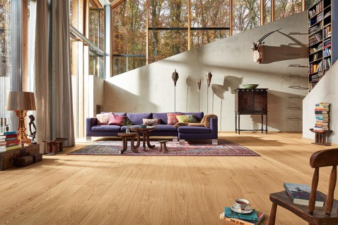Foto : Een statement uit hout: de nieuwe Lindura houten vloer