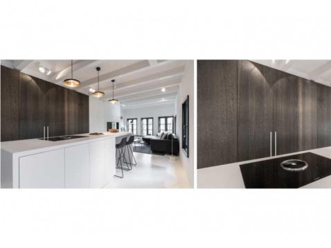 Foto : Minimalistische loft aan de Amsterdamse grachten