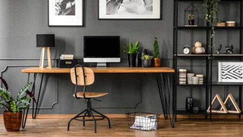Foto : Hoe zorg je voor een gezond en productief kantoor aan huis?