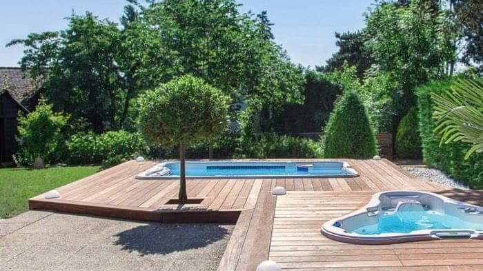 Suradam Rodeo timer Wellness in je tuin: tien leuke voorbeelden - onderhoud - wellness-zwembad  - WONEN.nl